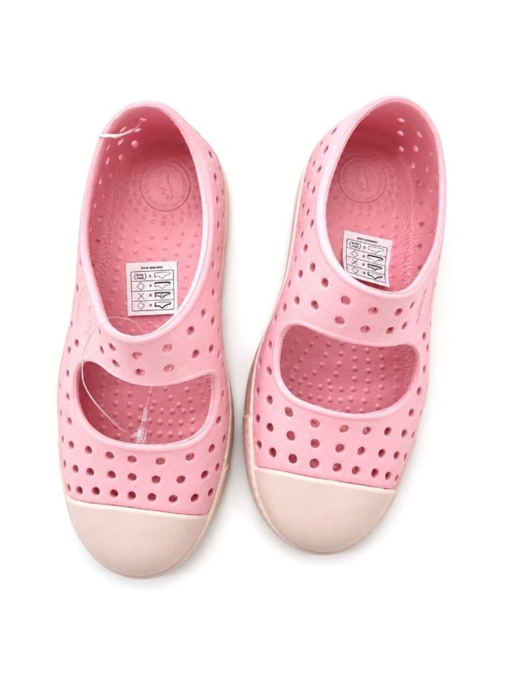 Native Jefferson Juniper Toddler Mary Jane Water Shoes Rose Pink Dust Pink C8